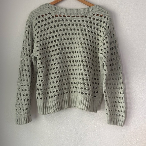 Women's Crewneck Open Stitch Sweater - Future Collective with Jenee Naylor L - Picture 1 of 9